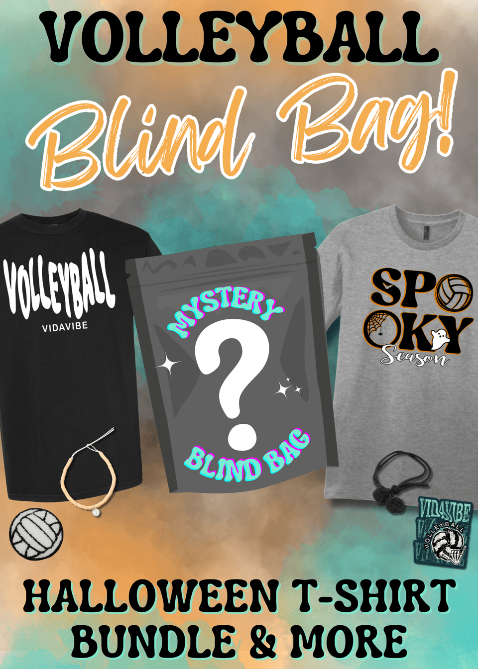 Volleyball Blind Bag Halloween T-Shirt & More